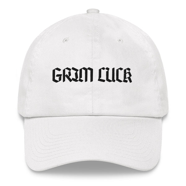 White Grim Luck Hat